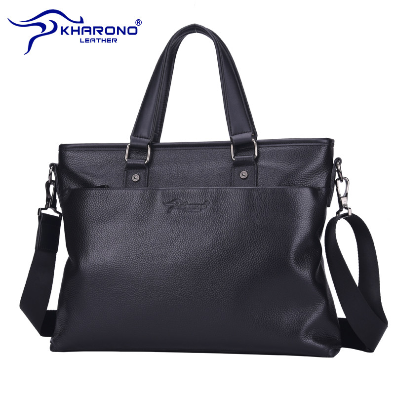 卡欧诺袋鼠男手提包真皮男士包包 kharono男士包袋