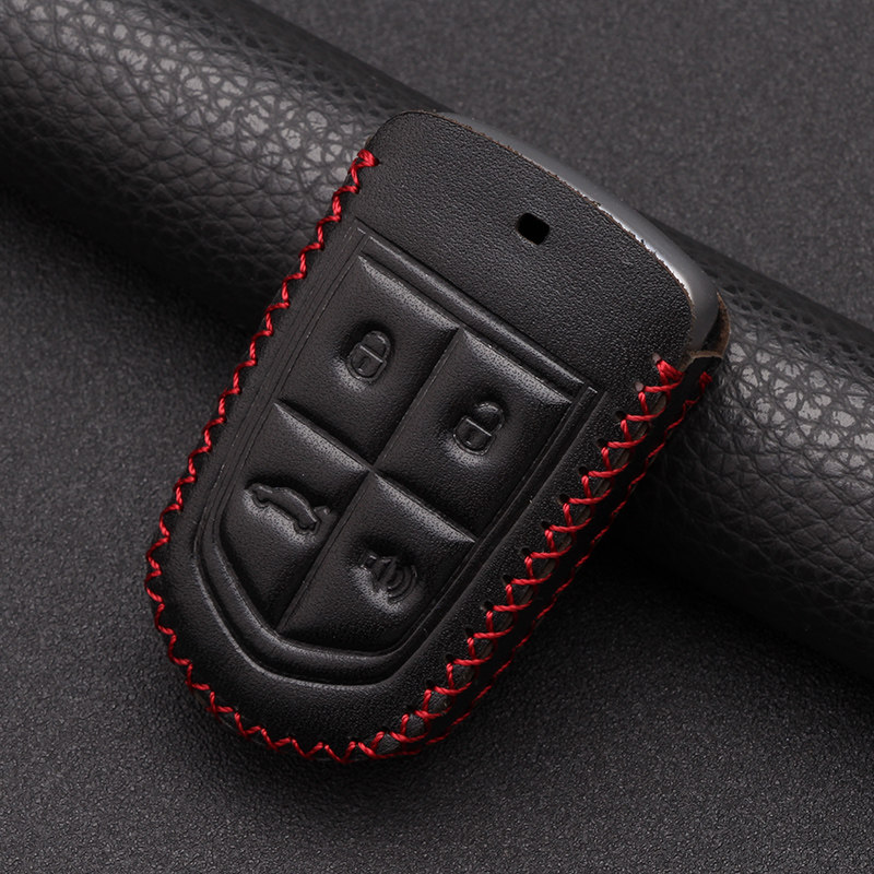 宝沃BX6 BX5 BX7 BXi7 BX3 汽车真皮钥匙包 专用宝沃遥控保护套扣 - 图0