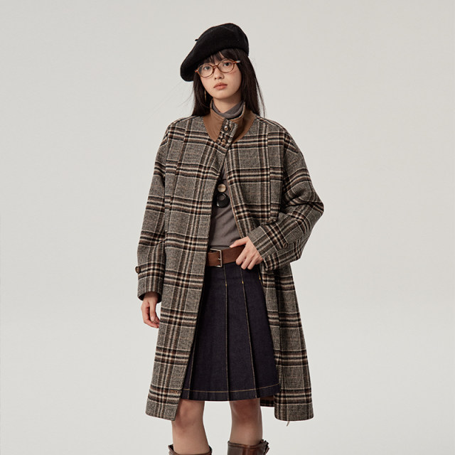 Omont egg tart home fleece coat