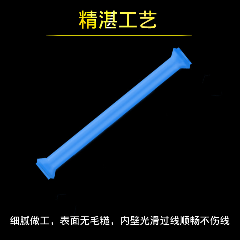 10支装硅胶特细极细铅皮座不伤线大号中号小号超便宜鱼线配件渔具