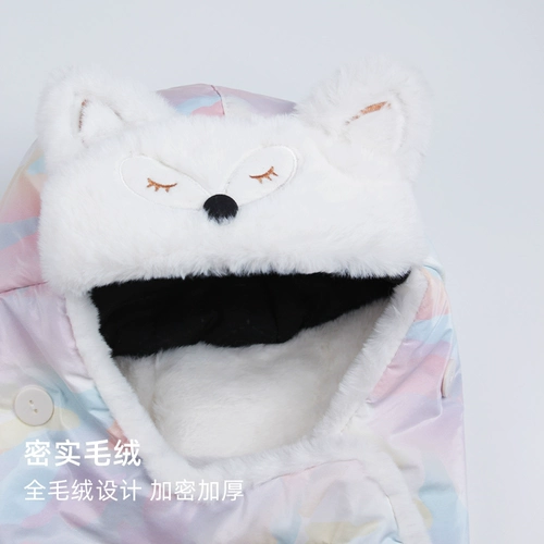 Зимняя милая ветрозащитная дорожная удерживающая тепло шапка