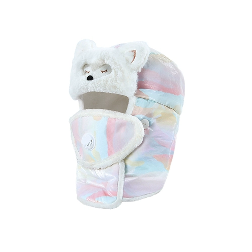 Зимняя милая ветрозащитная дорожная удерживающая тепло шапка