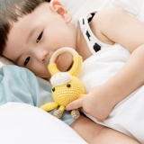 Плетеная детская погремушка ручной работы, крючок для вязания, набор материалов, кукла, «сделай сам», подарок на день рождения