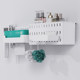 Shower room bathroom sink wall rack