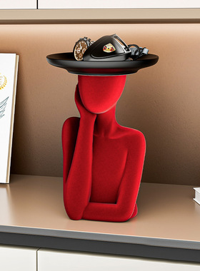 新婚礼物喜字福禄仿真花结婚摆件