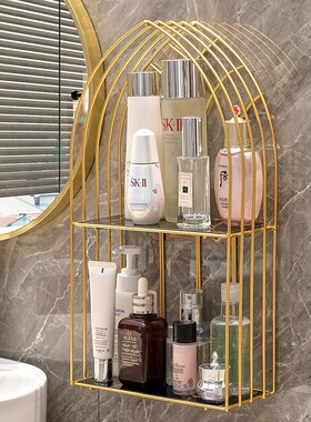 轻奢拱形护肤化妆品口红收纳架