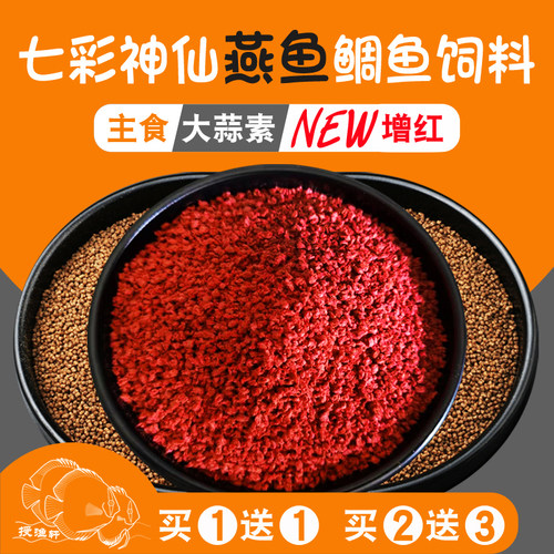 七彩神仙鱼饲料鱼食短鲷三湖慈鲷埃及神仙鱼燕鱼饲料鱼观赏鱼饲料 - 图0