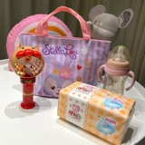 Брендовая мультяшная портативная полиуретановая сумка для ланча для матери и ребенка, сумка для еды