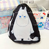 New Moomin large-capacity folding cross-body travel bag