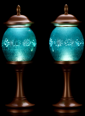 熙曼蒂供水杯八吉祥高脚果盘led