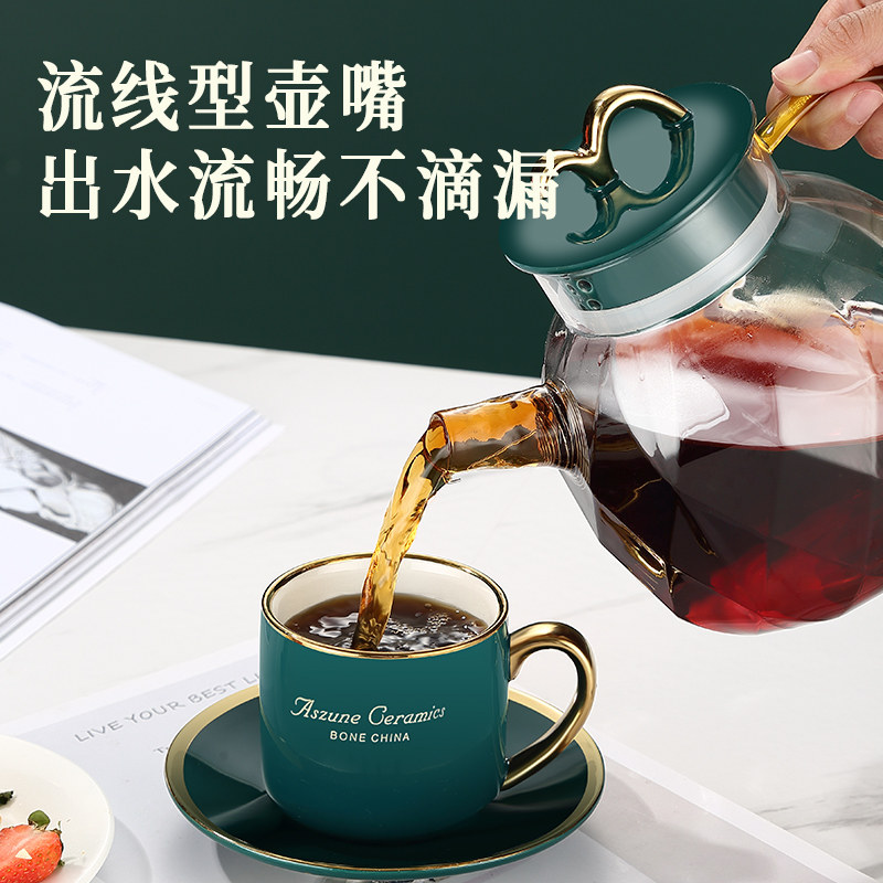 欧式咖啡杯套装高级感下午茶礼盒 艾苏恩电器咖啡杯