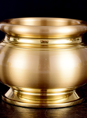 佛事戒定真香套装黄铜拉丝法器