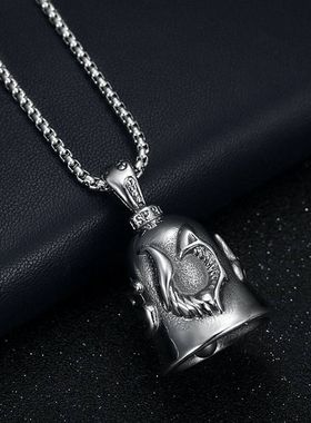 欧美跨境新款机车风饰品钛钢复古