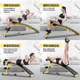 Multifunctional supine board sit-up assistor for home use