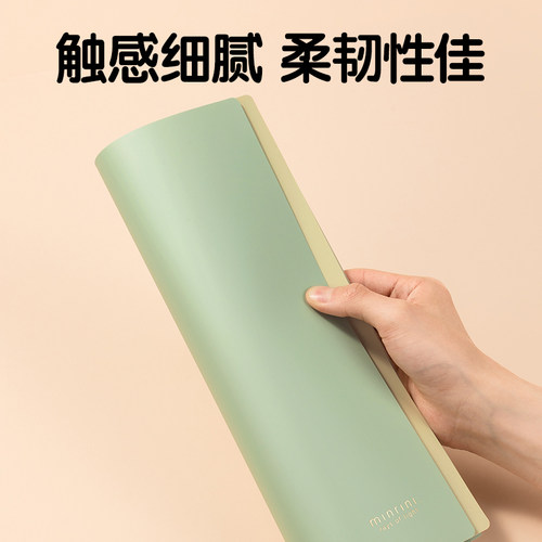 得力觅光肤感资料册插页孕检收纳文件夹透明文件报告单收纳整理翻页收集册学习资料整理收纳册袋试卷收纳册 - 图3