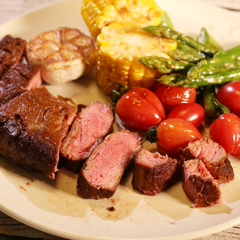 肉管家原切牛排谷饲100天西冷牛排整条1.5kg厚切谷饲雪花牛排 - 图2