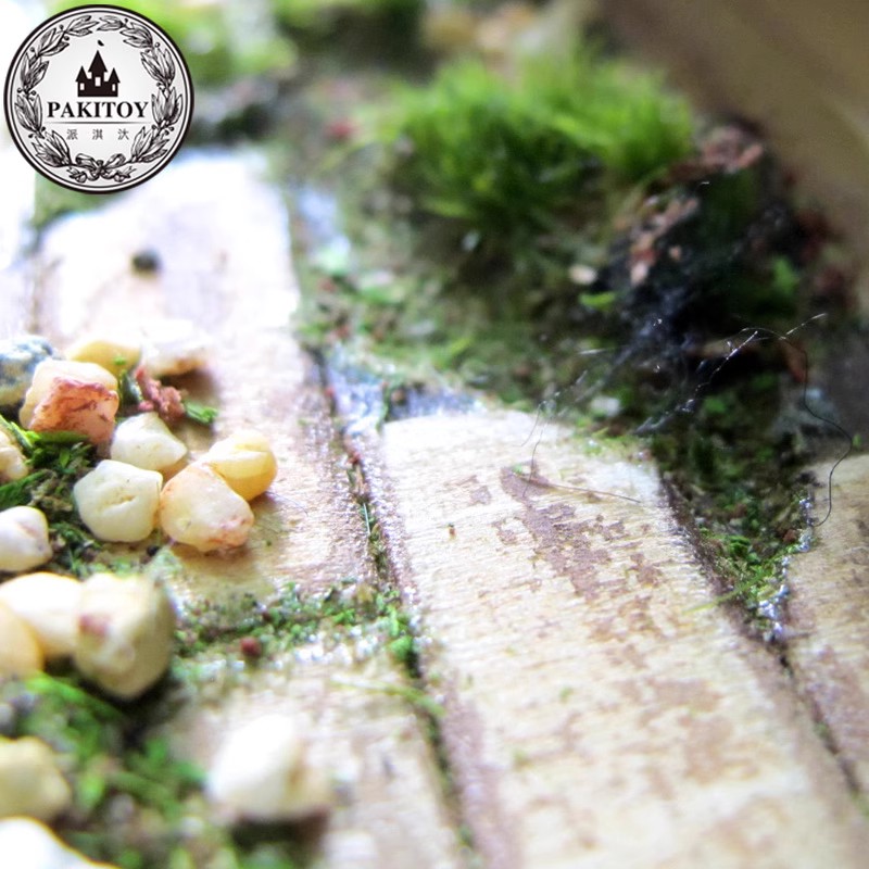 娃娃屋DIY小屋手工小屋场景dollhouse建筑模型材料仿真干花草粉 - 图2