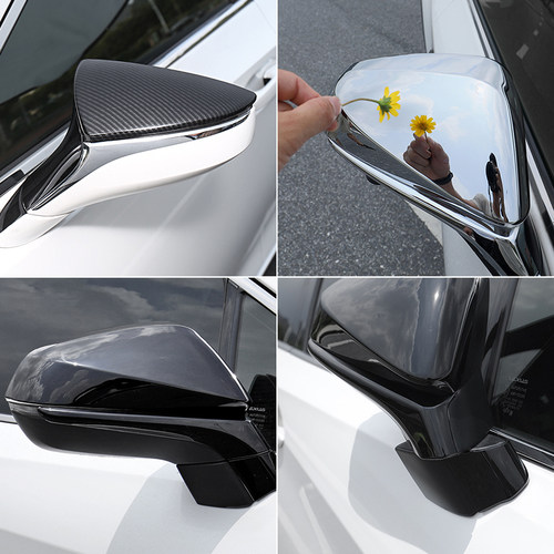 适用雷克萨斯NX RX300 350h后视镜罩改装ES200碳纤后视镜壳装饰UX - 图2
