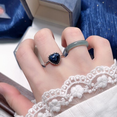 10.5更新【金运石彼得石合集】戒指女925银复古小众设计高级指环