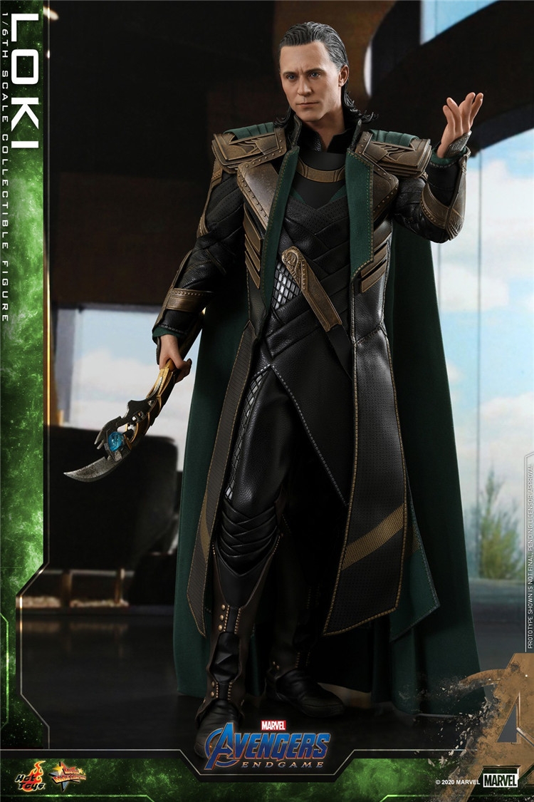 包邮现货 Hot Toys HT 1/6 MMS579复仇者联盟4洛基 4.0 Loki-图1