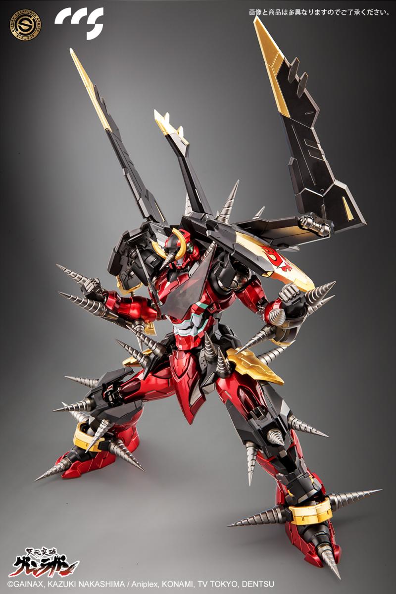 包邮现货 CCS TOYS铁魂天元突破红莲螺岩 GURREN LAGANN合金-图2