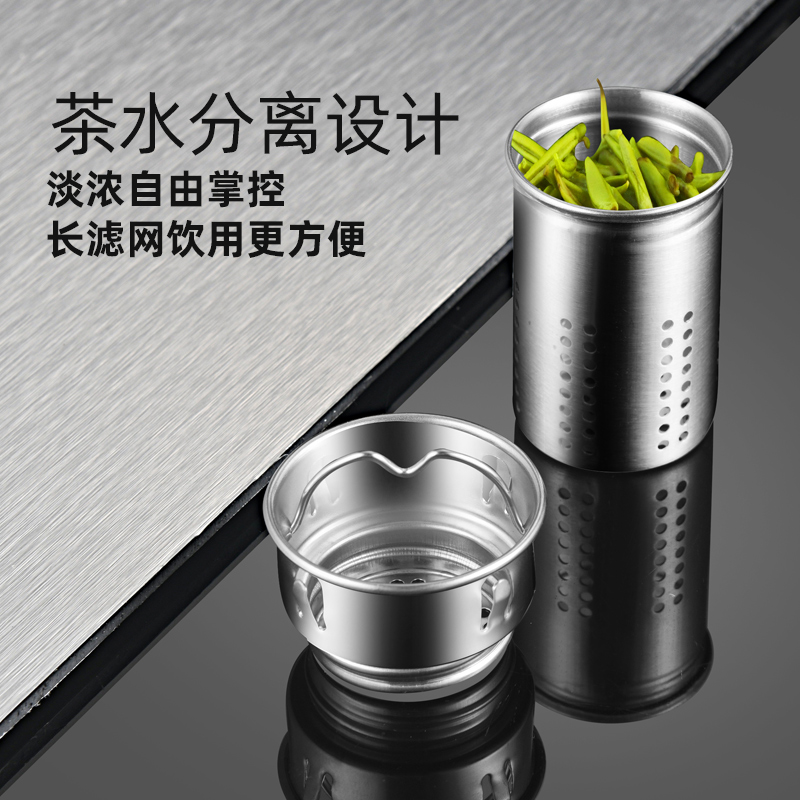 316不锈钢保温杯大容量男女泡茶杯瓶全钢2000ml1000水壶304水杯子 - 图2