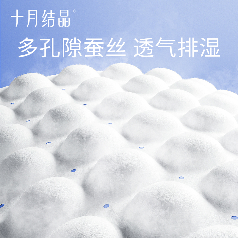 十月结晶安心裤产妇安睡裤型卫生巾女夜用姨妈经期拉拉安全裤2片