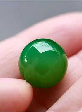 DIY复古圆珠配饰碧玉男女情侣款