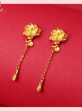 镀金结婚龙凤手镯三金首