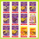 Sumago Dried Purple Sweet Potato 100g*3 packs of vegetables and fruits