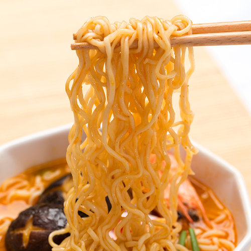 养养冬阴功方便面酸辣虾味浓汤泰国进口泡面速食70g*10袋 - 图2