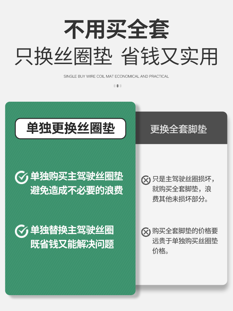 主驾驶丝圈宝骏730/630/560/530/510/310单片个汽车地毯式脚垫副 - 图0