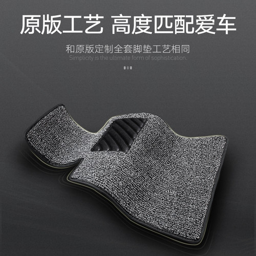 车丽友主驾驶专用汽车丝圈脚垫单片主驾副替换驾驶位车垫上层地毯 - 图1