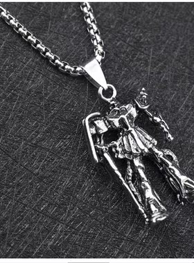 嘻哈风男士毛衣链