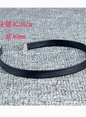 偶像练习生黑色皮项圈蔡徐坤同款