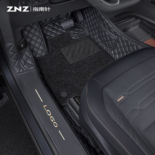 适用福特锐界L脚垫15-25款plus全包围2021专用st七7座五5地毯汽车 - 图0