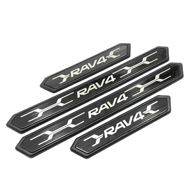适用于19-24款RAV4外门槛条RAV荣放迎宾踏板车门防刮装饰踏板,淘宝优惠券,粉丝福利购,淘宝优惠卷