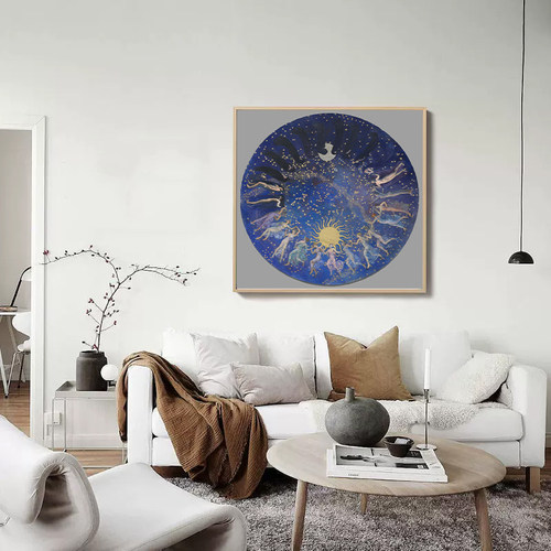 《The Hours》世界名画北欧艺术挂画玄关装饰画客厅墙画餐厅壁画 - 图2