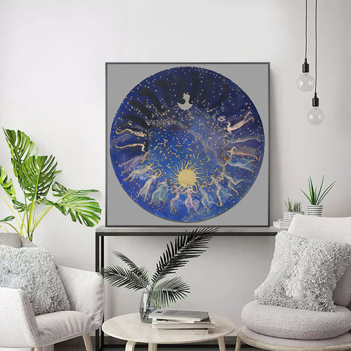 《The Hours》世界名画北欧艺术挂画玄关装饰画客厅墙画餐厅壁画 - 图1