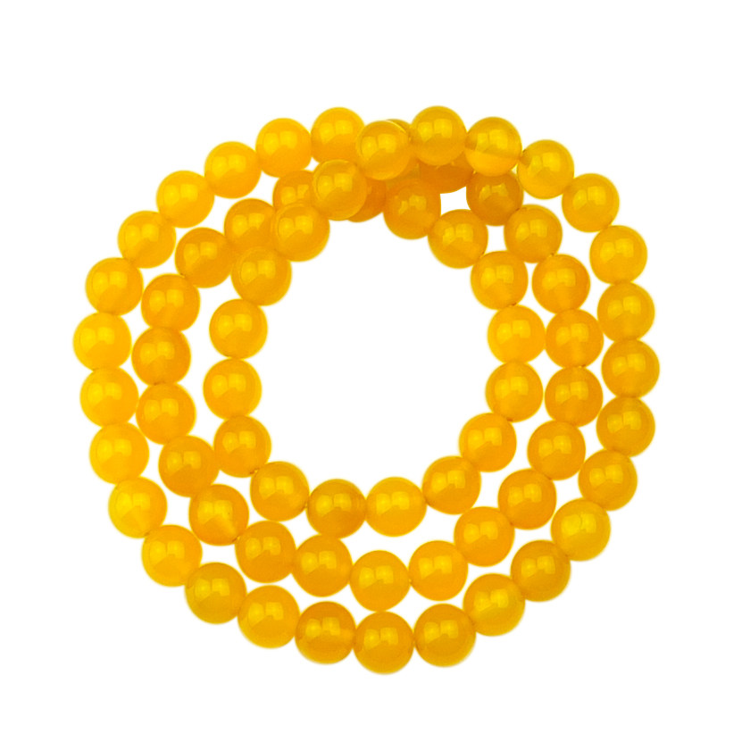 沛孚珠宝新品天然巴西黄玉髓玛瑙手链女三圈蜜蜡黄单手串促销包邮,淘宝优惠券,粉丝福利购,淘宝优惠卷
