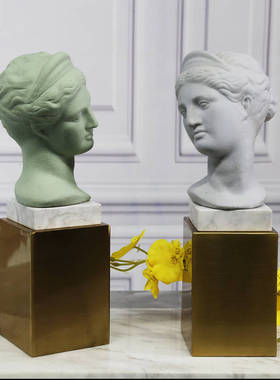 术品家居陶瓷小摆件家居装饰摆件人像小装饰品