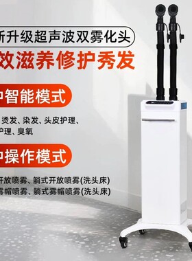 负离子纳米喷雾养发仪SPA臭氧超声波护理仪头皮护理焗油机生化仪