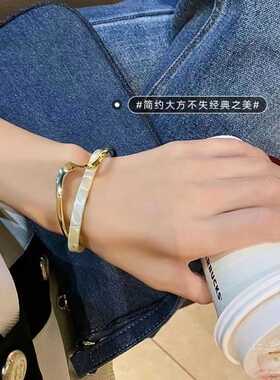 风网红潮气质饰品金属手镯手环