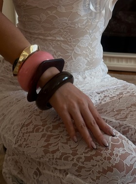 设计感高级光面环形手镯