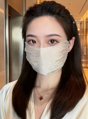 2026新款防晒口罩全脸包裹护眼角天丝透气高颜值遮阳面罩防紫外线