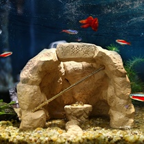 Ceramic Craft Fish Tank Rigging Decoration Dodging Cave Parrot Fish Microscape Shelter From House Sink Bottom Sink Water Pendulum full set