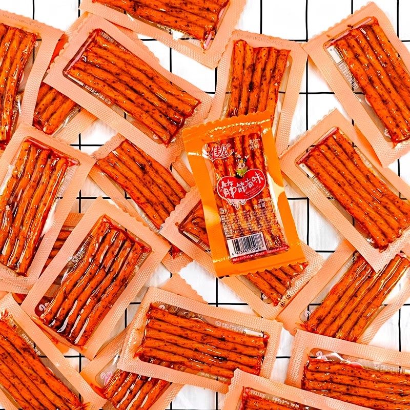 佳龙筋筋有味牛筋辣条休闲零食批发童年怀旧小包装豆筋怀旧一根筋,淘宝优惠券,粉丝福利购,淘宝优惠卷