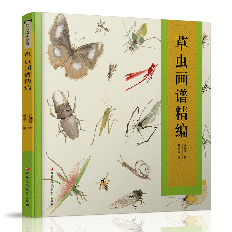 美术技法经典套装5本 草虫画谱、花卉设色、鸟禽工笔写生设色、花卉写生构图上下　绘画教程国画教程绘画技法水墨画工笔画教程,淘宝优惠券,粉丝福利购,淘宝优惠卷