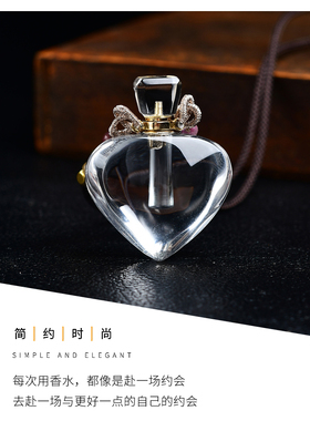 屹佳白水晶白水晶长款女时尚