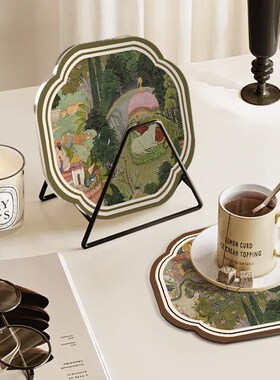 速发风防滑吸水垫家用耐高油防水防温隔垫盘垫锅复用装饰摆件